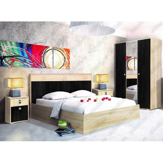 Спальня модульная Монако 2